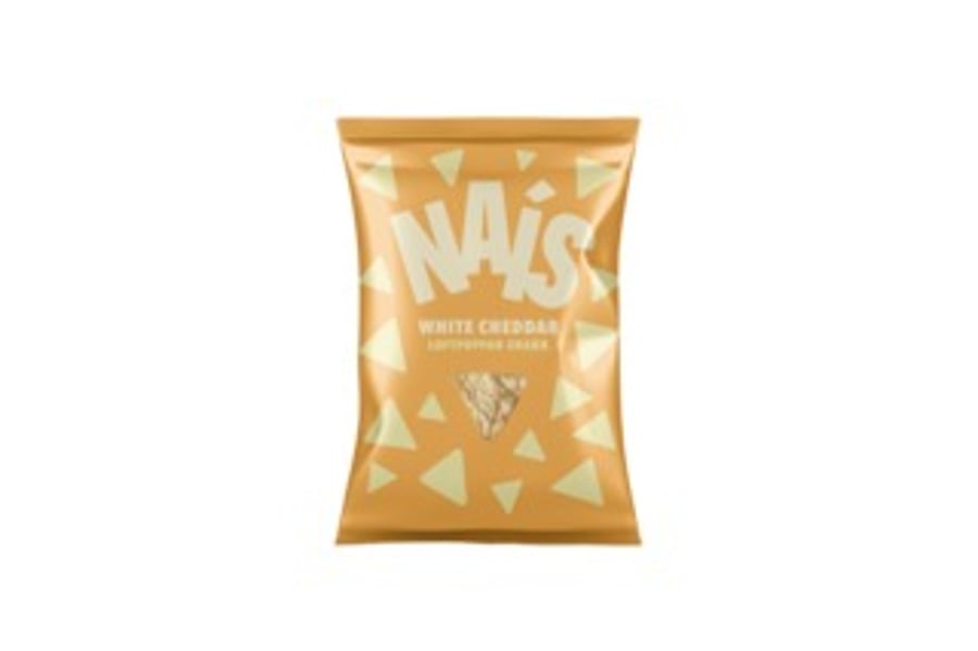 Naís poppsnakk White Cheddar 142 g