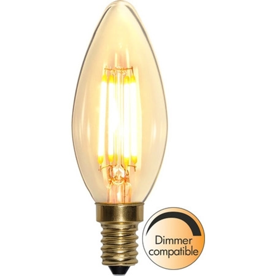 LED LAMP E14 C35 SOFT GLOW DIMMABLE