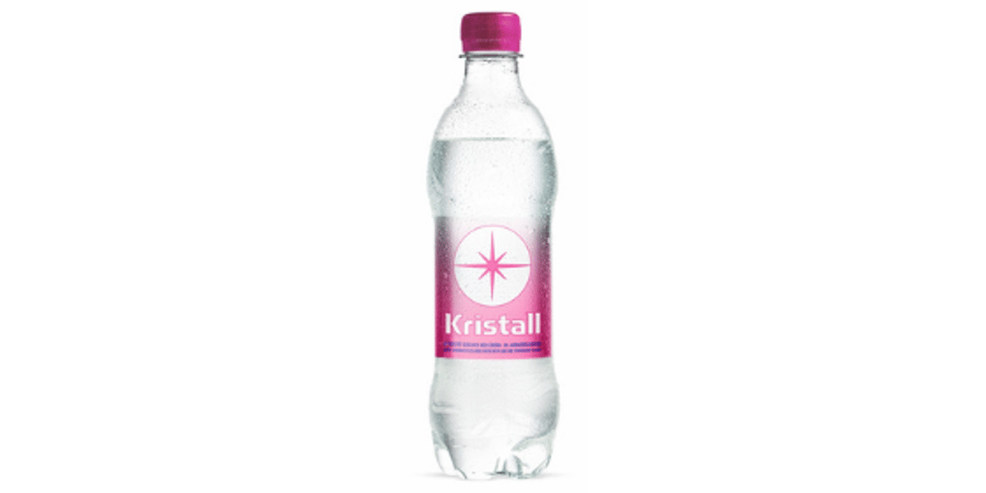 Kristall límónu og jarðaberja 500 ml