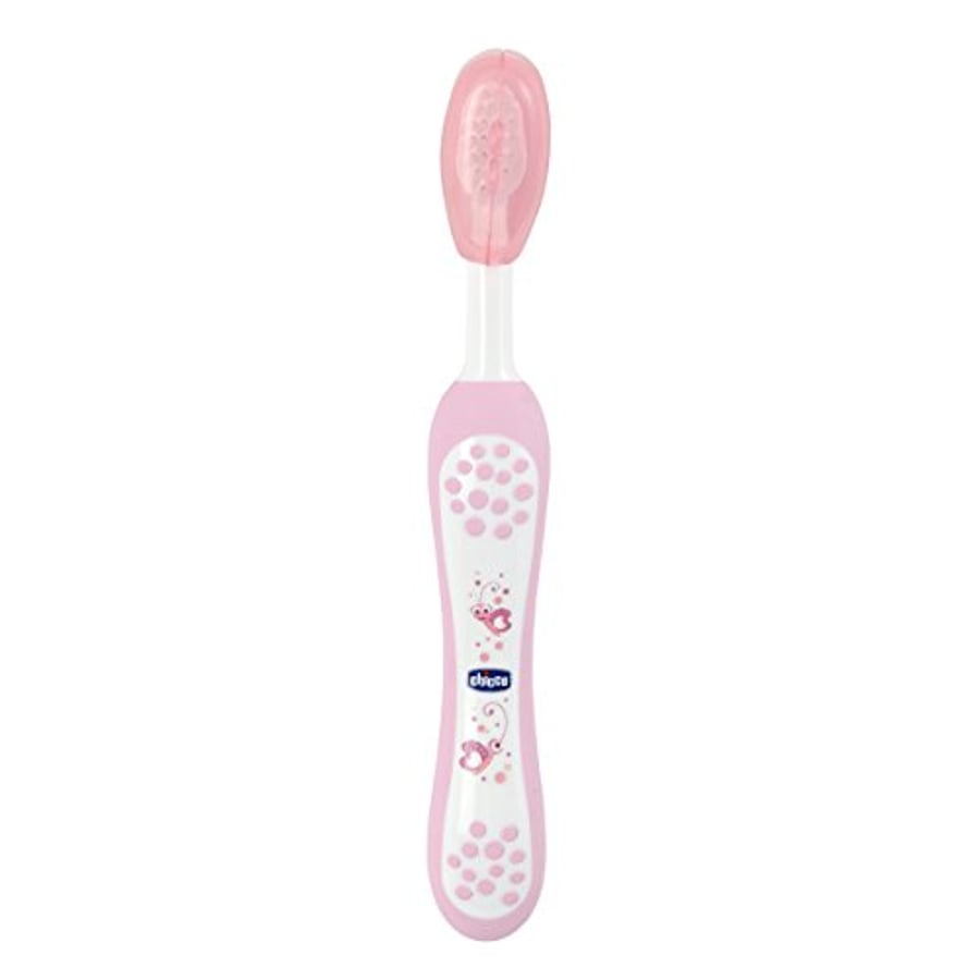Chicco tannbursti bleikur 6+ mán