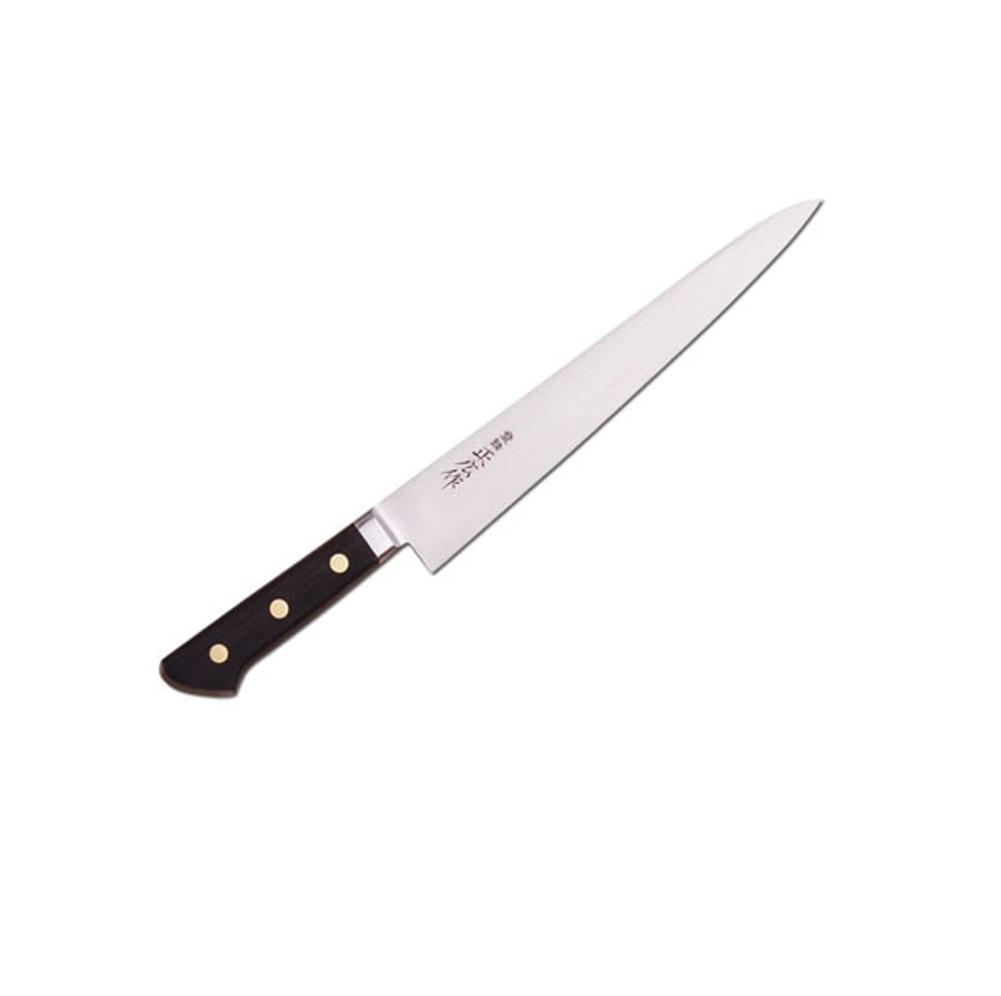 Masahiro VIRGIN CARBON Sujhiki hnífur 240 mm. - Fyrir örvhenta