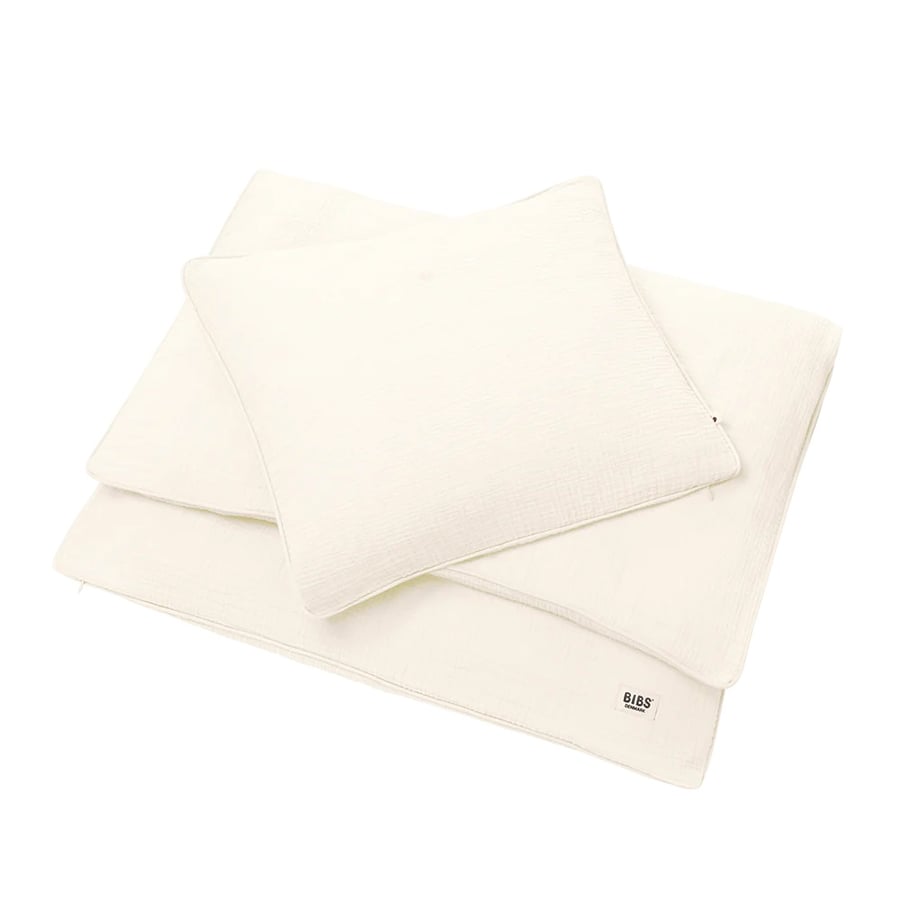 BIBS baby rúmföt Ivory