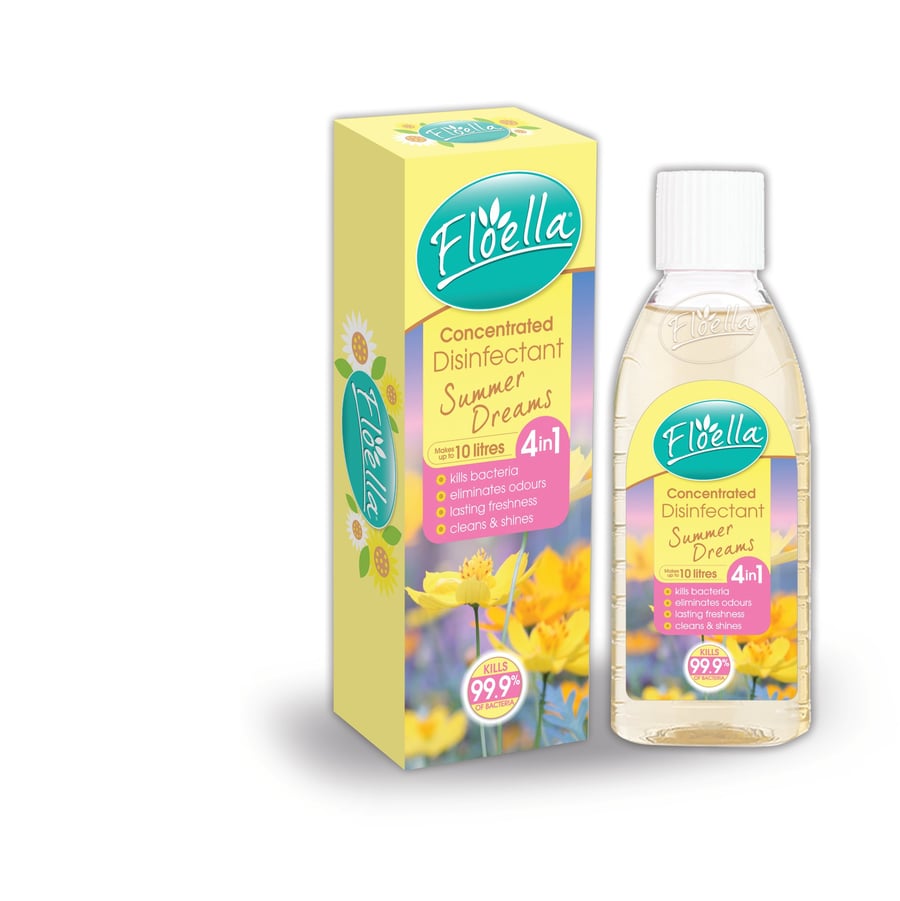Floella Conc. sótthreinsiefni með fersku sumar ilm 150 ml