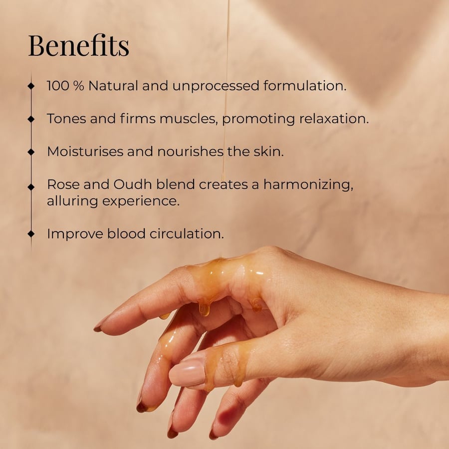 Forrest Essentials Relaxing & De-stressing Body Nuddolía Sandalwood & Saffron 130 ml
