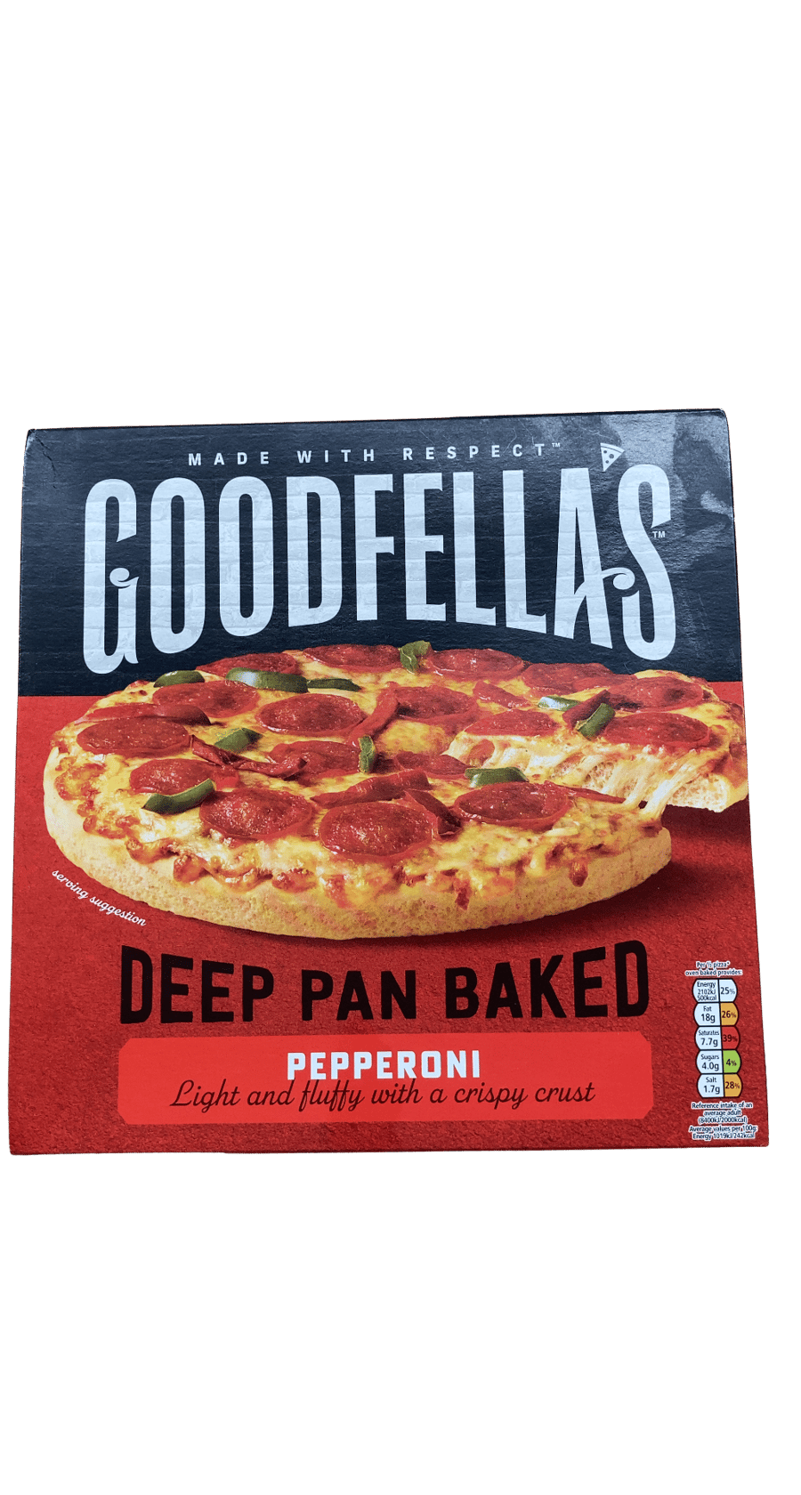 Goodfella's djúpbotna bökuð pepperónípítsa 411 g