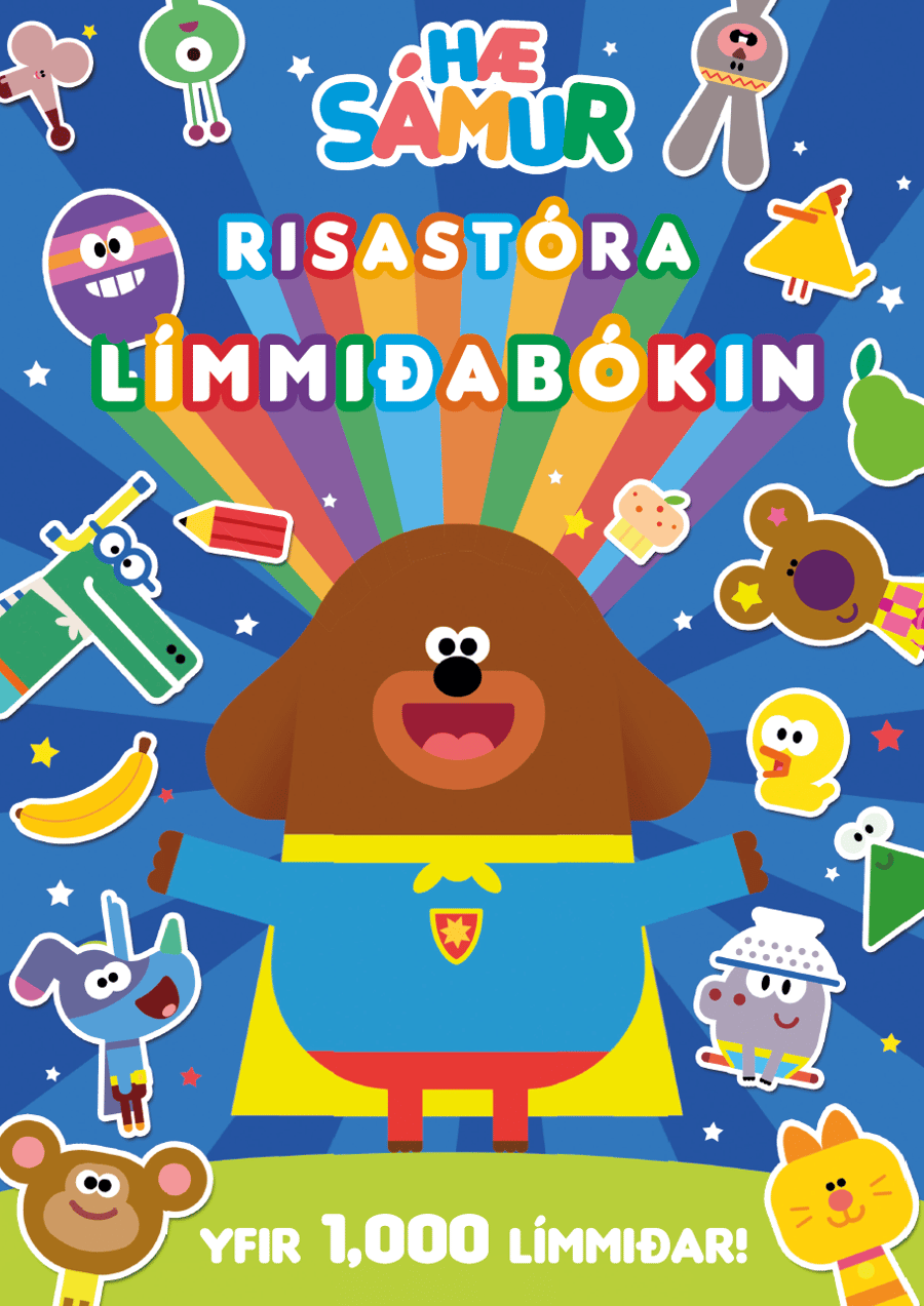 Hæ Sámur - Risastóra límmiðabókin
