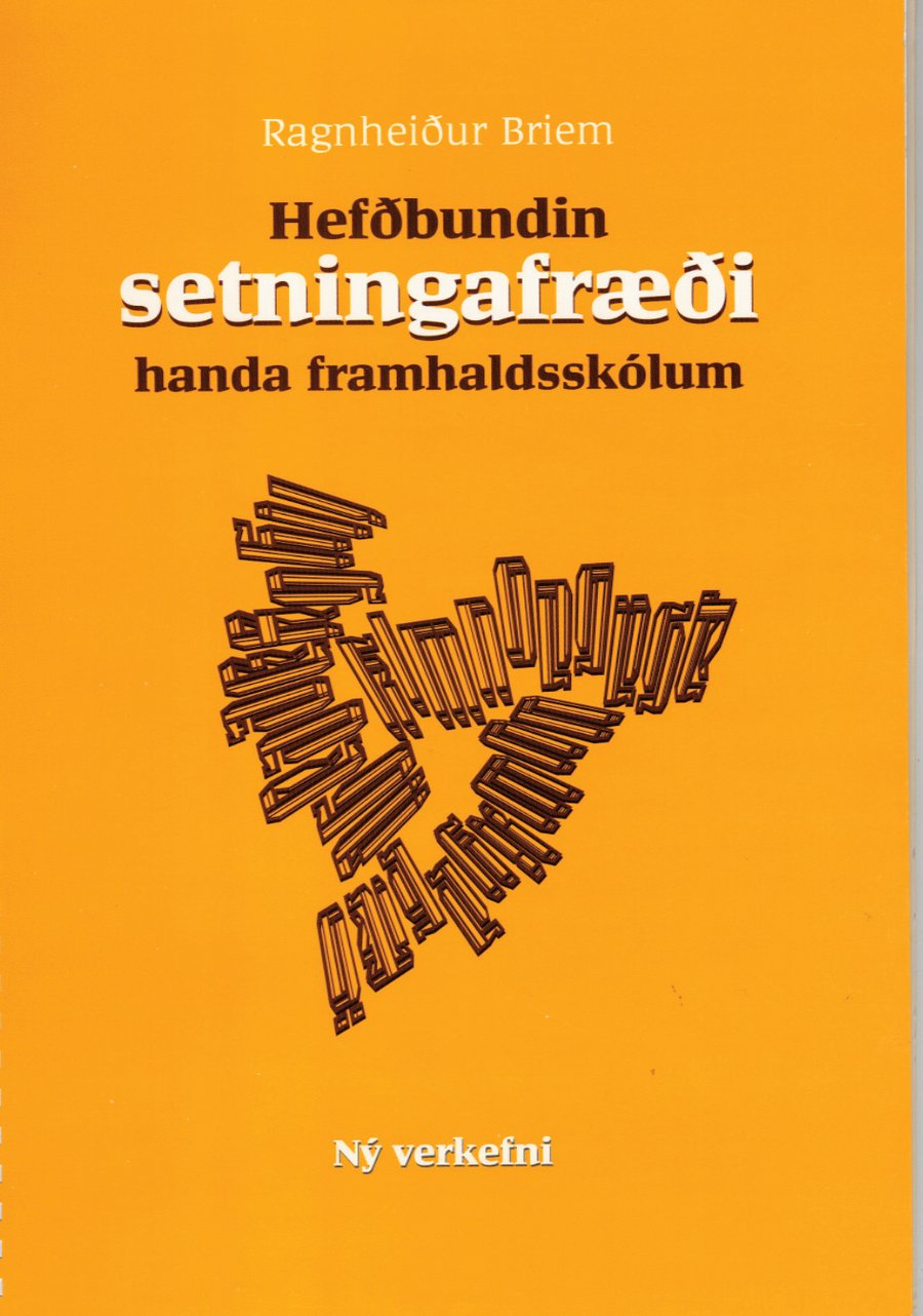 Hefðbundin setningafræði – ný verkefni