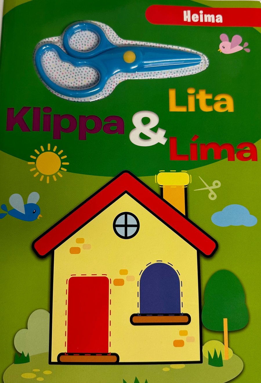 Heima - lita, klippa & líma