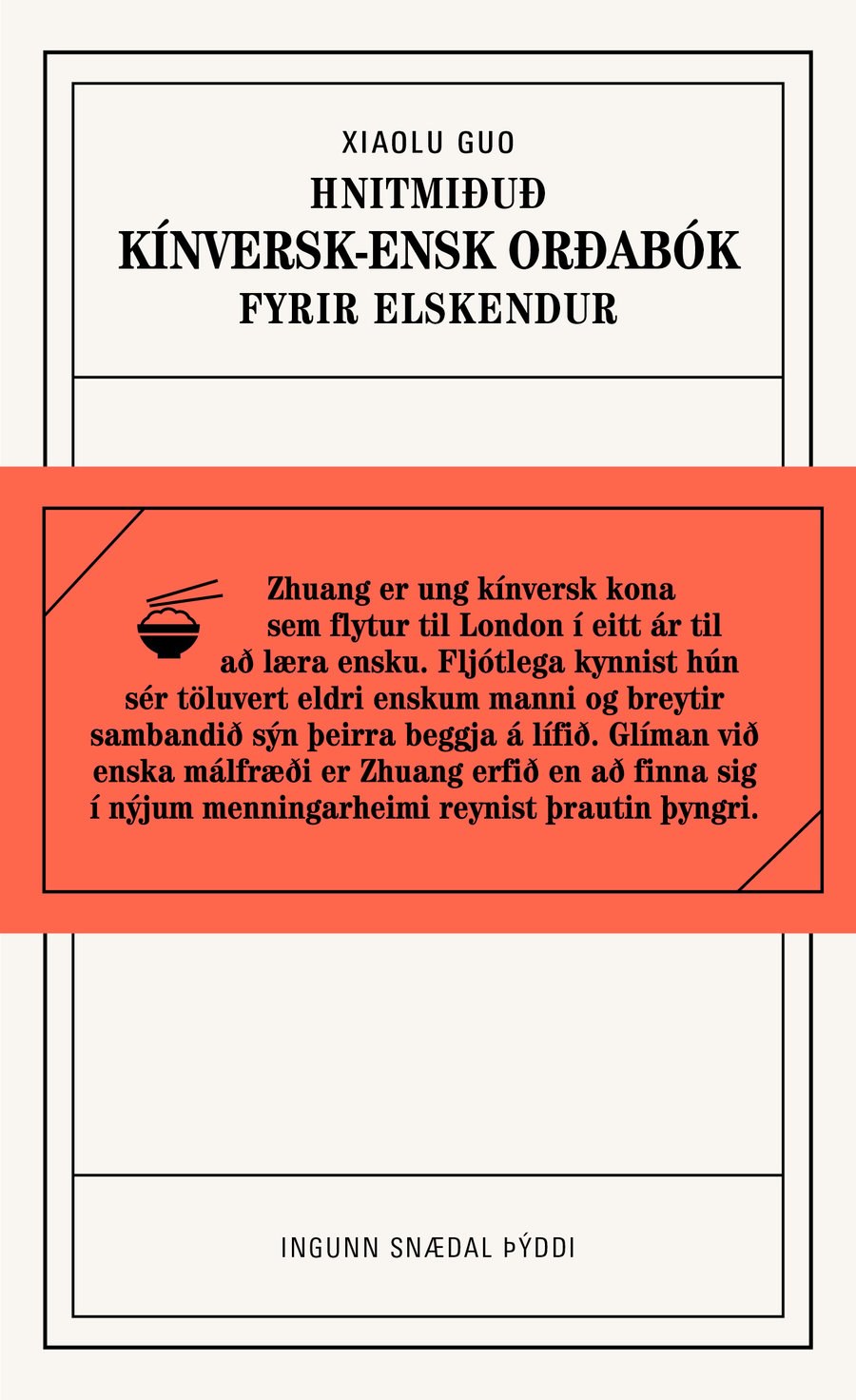 Hnitmiðuð kínversk-ensk orðabók fyrir elskendur