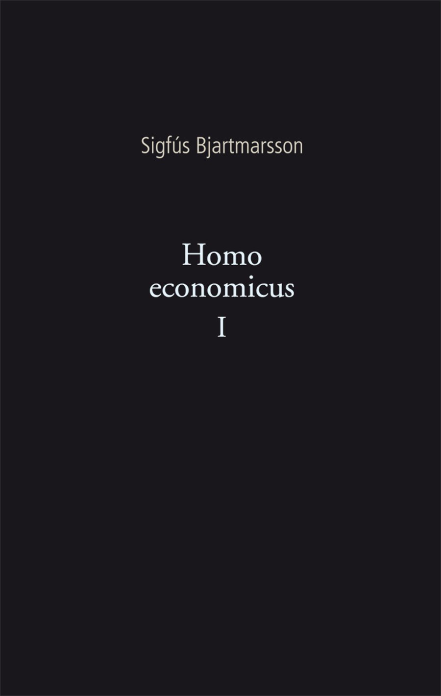 Homo economicus I