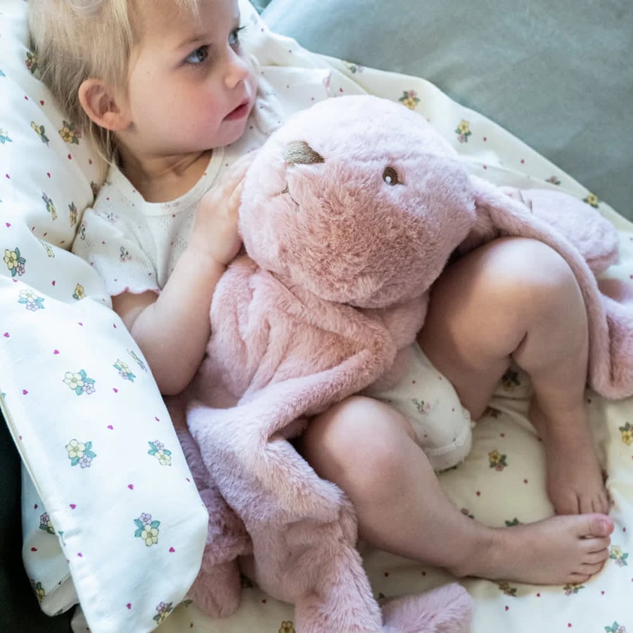 Houston Heavy Teddy Large Bunny – stór kanína bleik