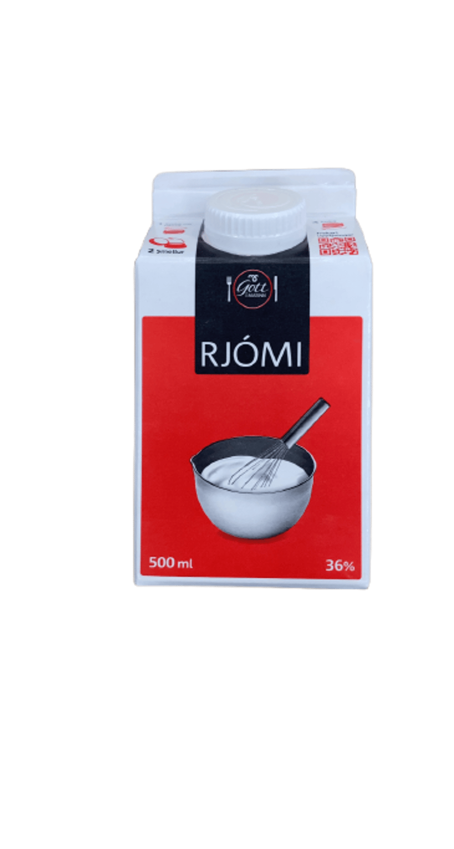 Gott í matinn Rjómi 36% 500 ml