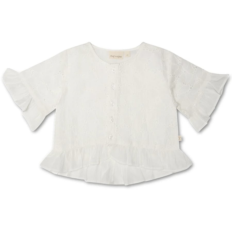 Ibbi blússa – Brilliant white