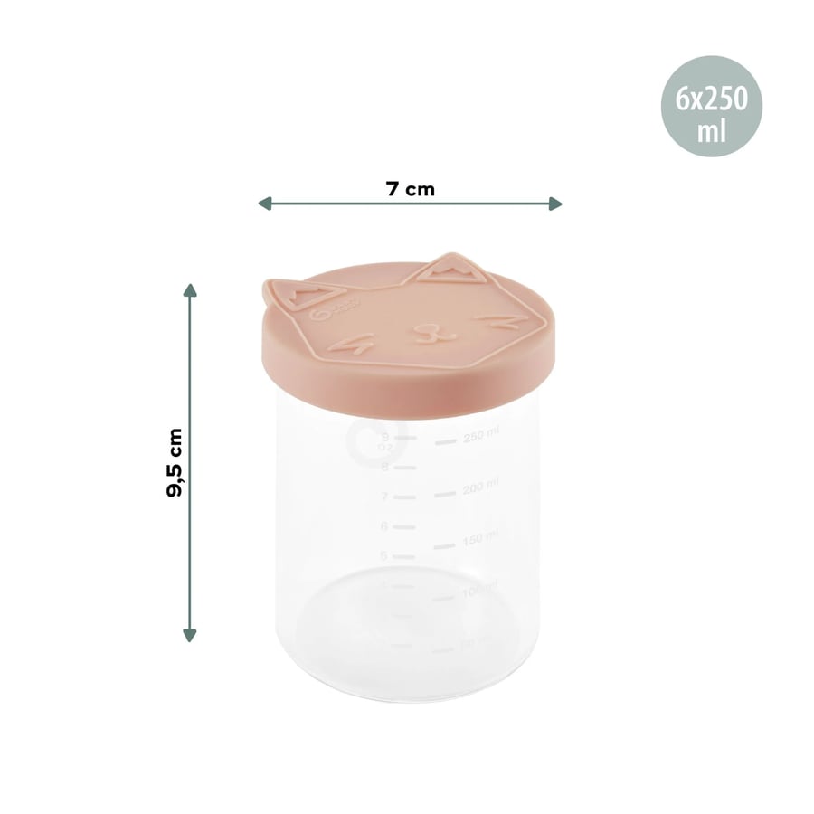 ISY Bowls Superior Glass Babybols – 6 stk x 250 ml