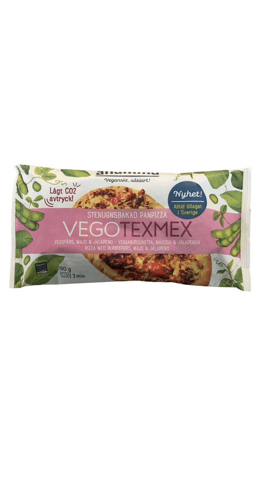 Anamma VegoTexMex vegan pönnupítsa 190 g
