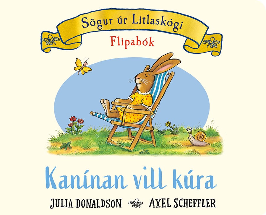 Kanínan vill kúra: Sögur úr Litlaskógi - Flipabók