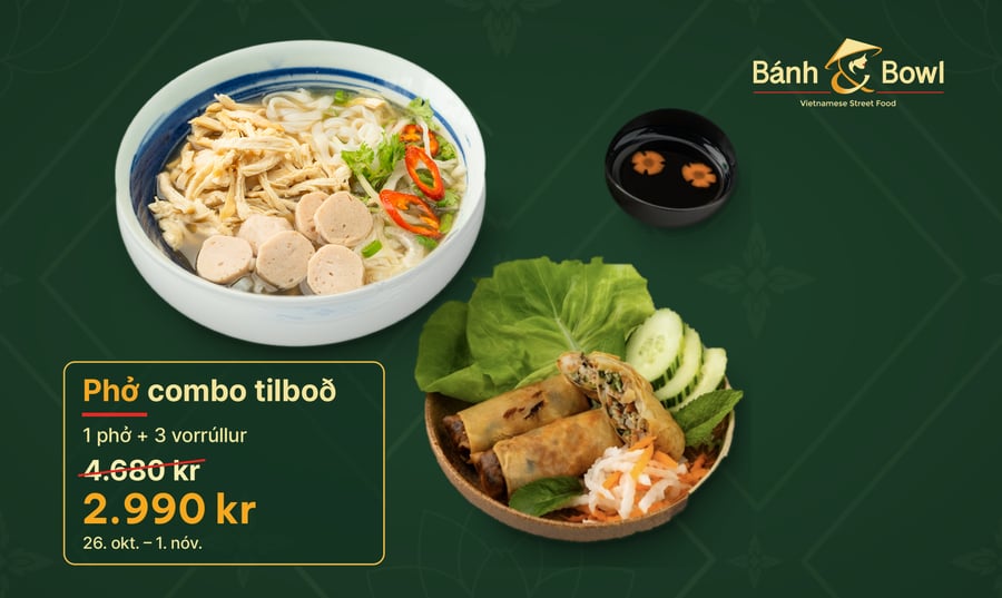 Phở combo tilboð