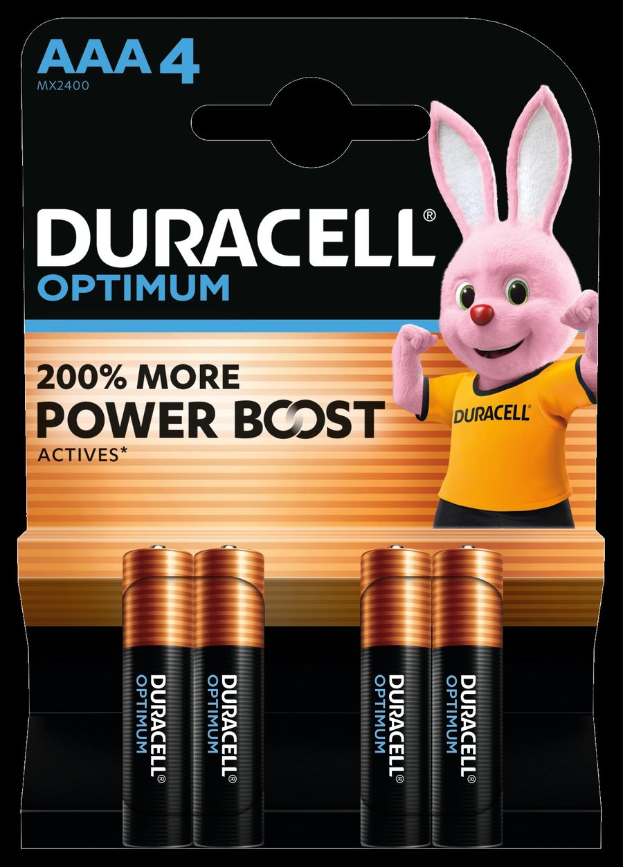 Duracell Optimum AAA 4 stk.