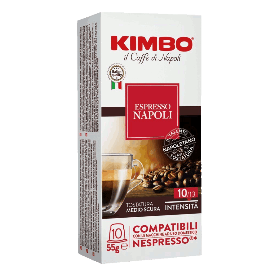 Kimbo Nespresso Napoli kaffi