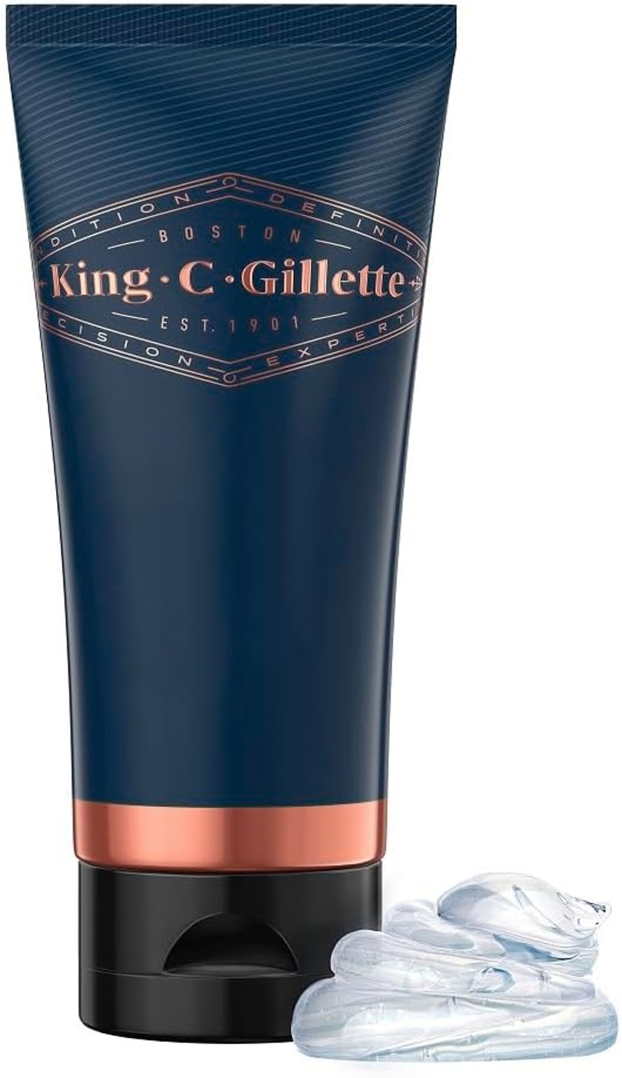 King C Gillette Glært Rakgel