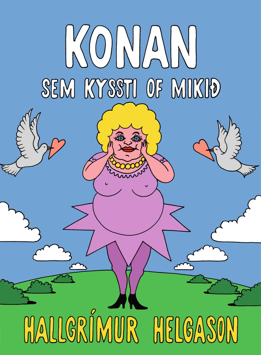 Konan sem kyssti of mikið