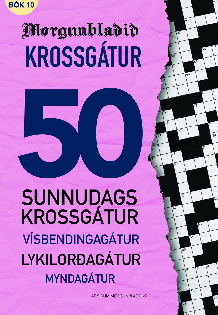 Krossgátur Morgunblaðsins bók 10