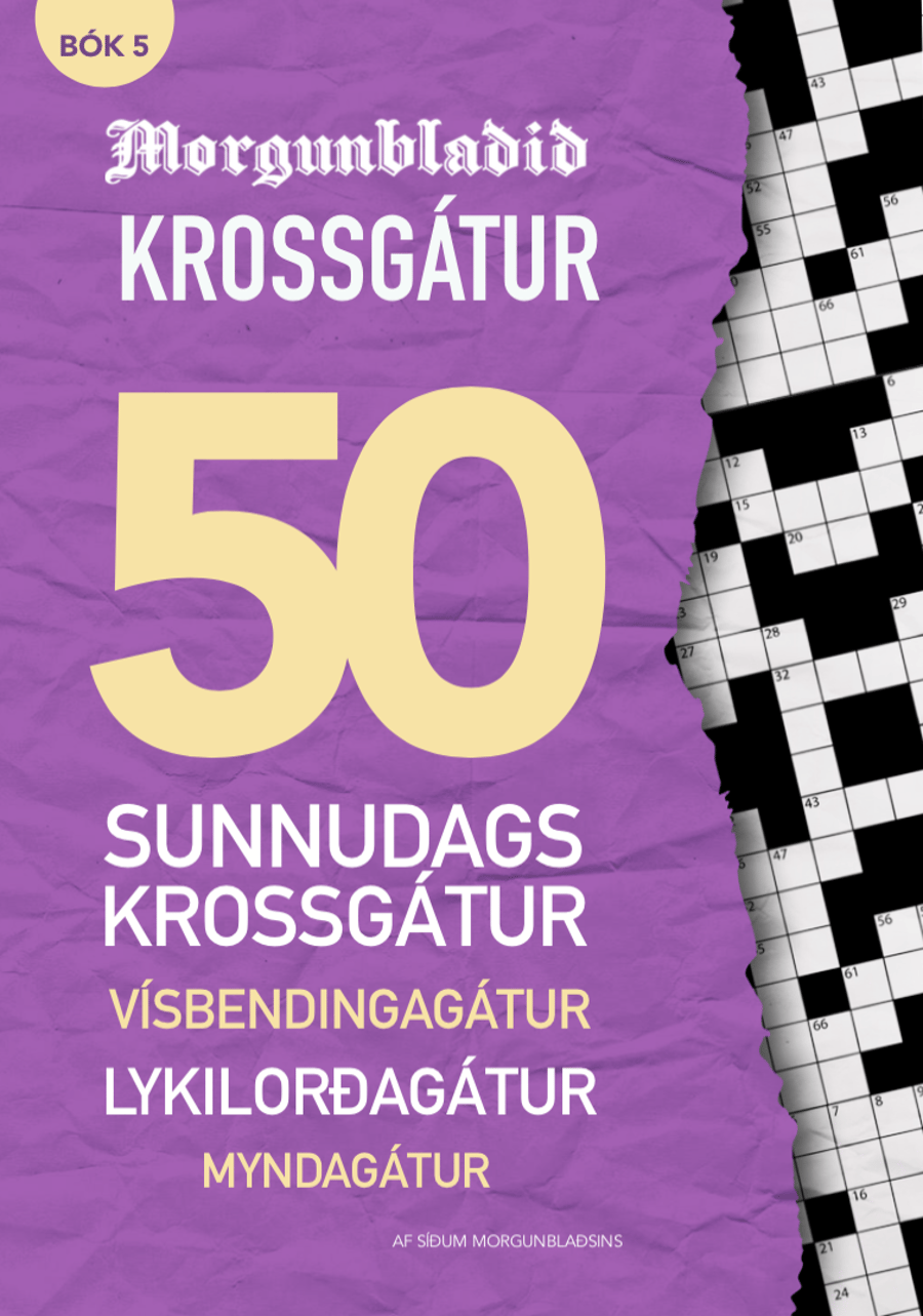 Krossgátur Morgunblaðsins bók 5