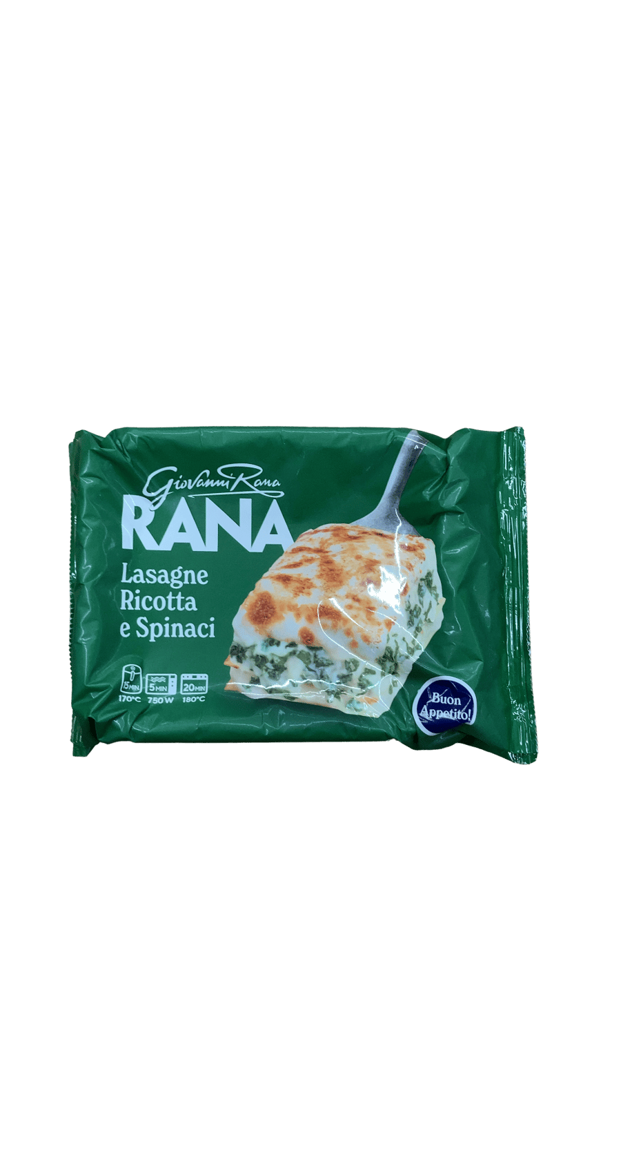 Giovanni Rana lasagna með ricottaosti og spínati 350 g