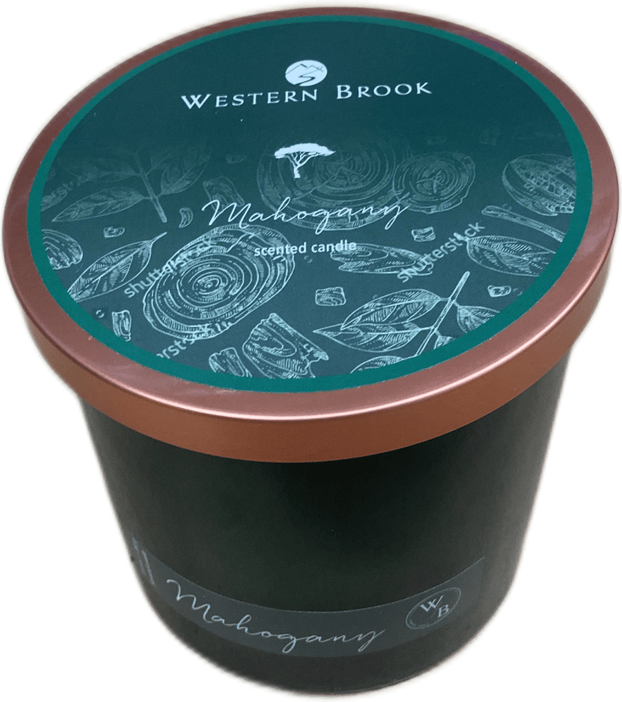 Western Brook mahóní-ilmkerti 382 g