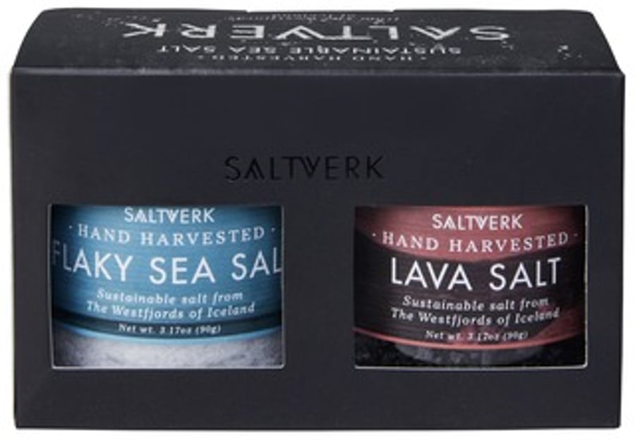 Saltverk gjafaaskja 2x90 g