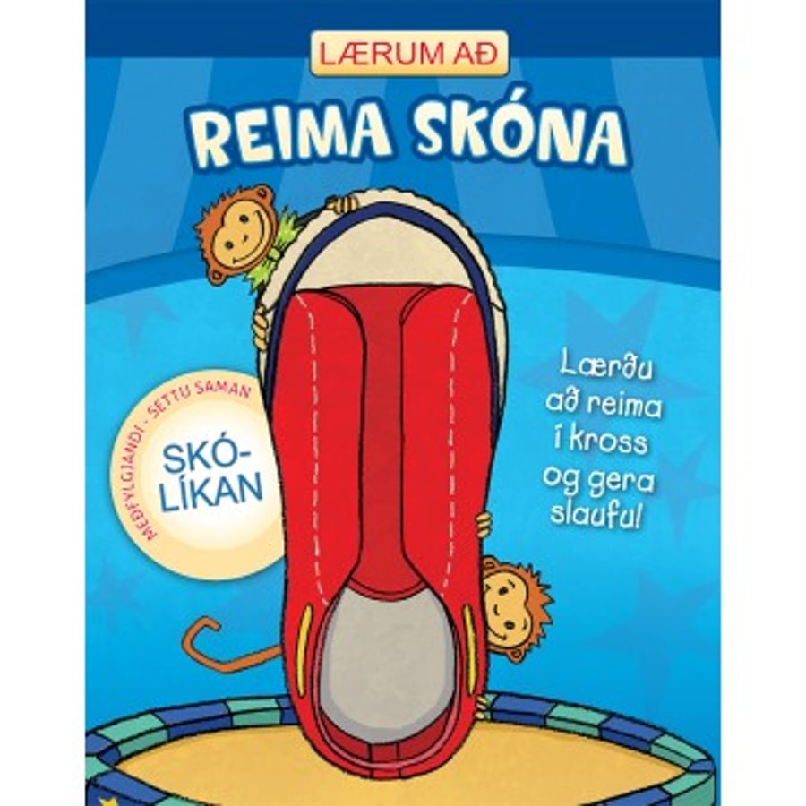 Lærum að reima skóna