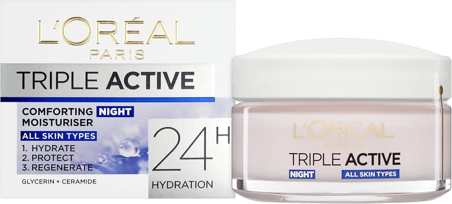 L'Oréal Paris Triple Active Nætur Krem