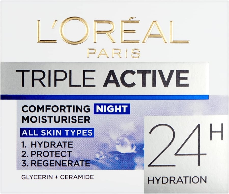 L'Oréal Paris Triple Active Nætur Krem