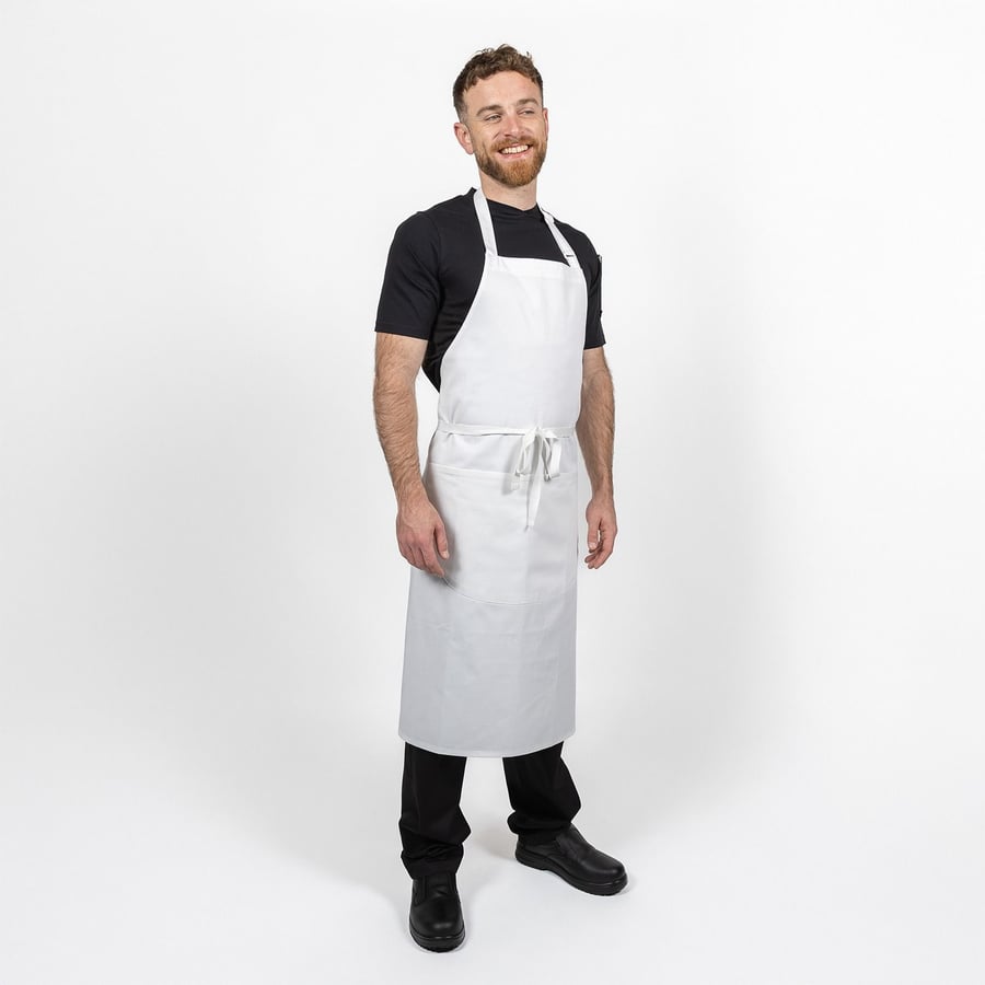 Le Chef smekksvunta með vösum - Hvít