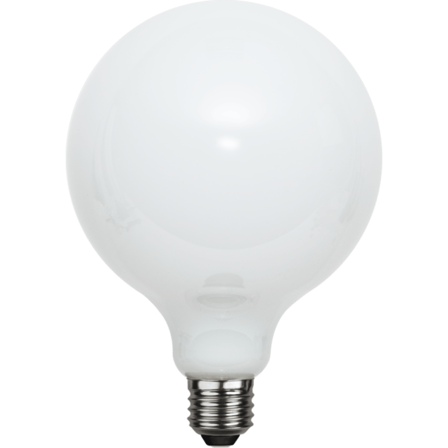 LED-LAMPA E27 G125 OPAQUE FILA