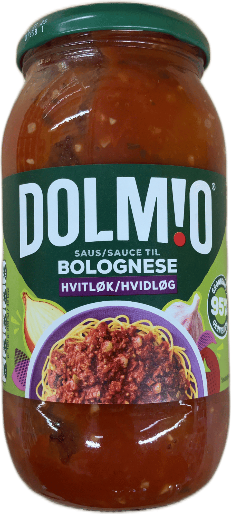 Dolmio Bolognese-sósa með hvítlauk 500 g