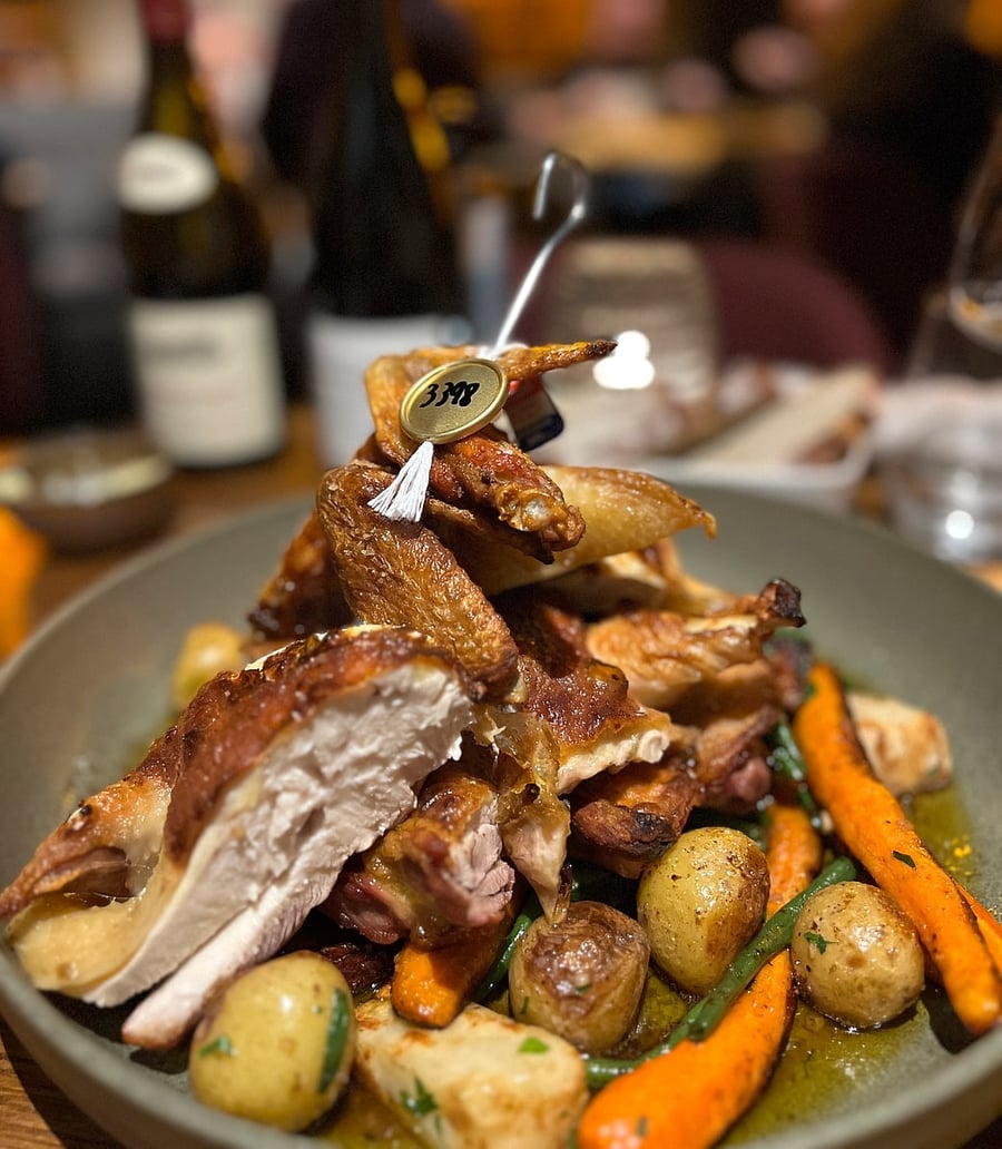 Poulet de Bresse AOP – heill frosinn kjúklingur / ca. 1,5 kg
