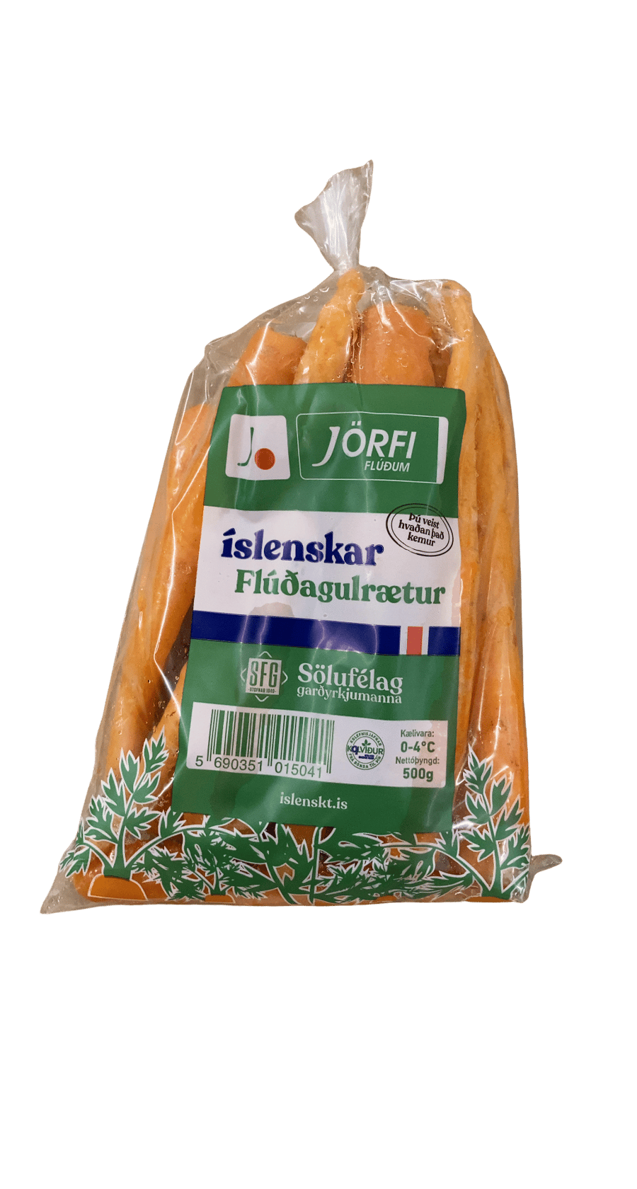Jörfi Íslenskar Flúðagulrætur 500 g