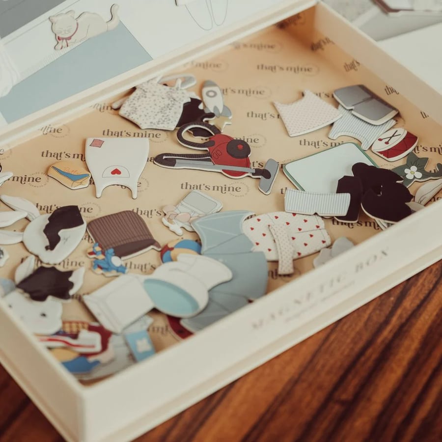 Lou magnetic box – Bunny