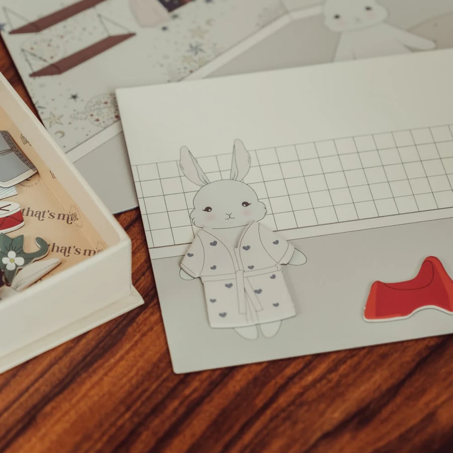 Lou magnetic box – Bunny