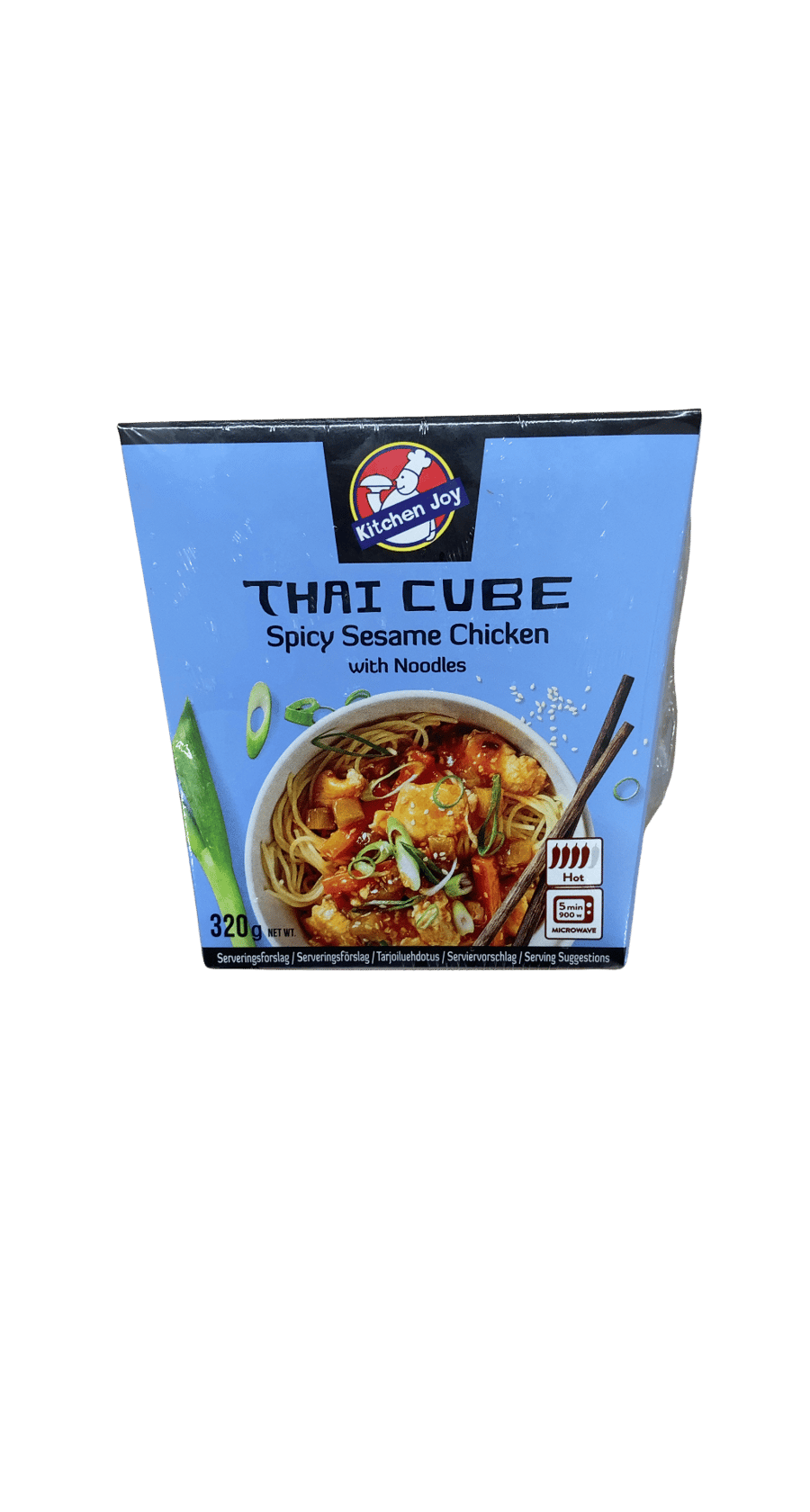 Kitchen Joy Thai Cube sterkur sesamkjúklingur með núðlum 320 g