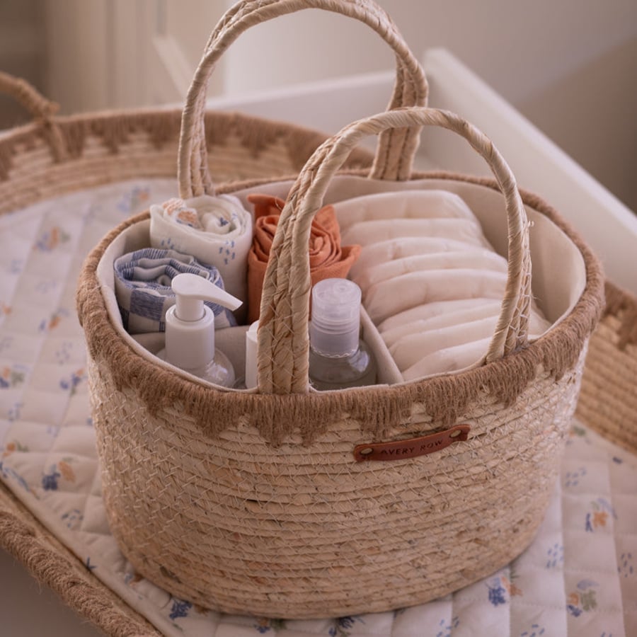 Maize Nappy Caddy – Natural
