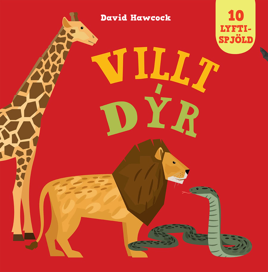 Villt dýr - lyftispjaldabók