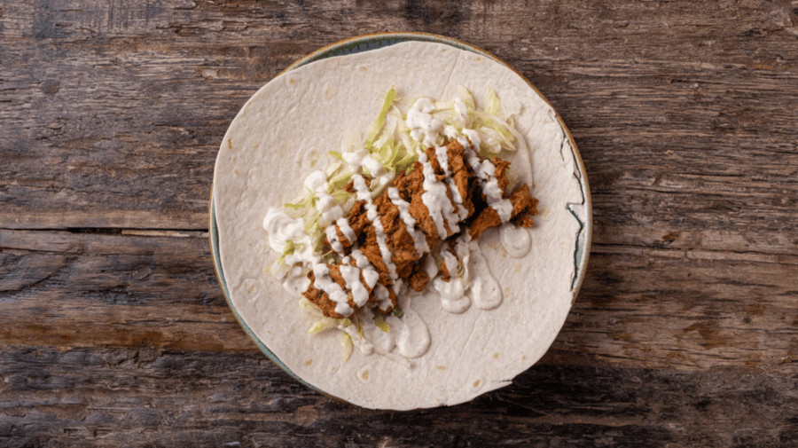 Barna Kjúklinga Shawarma