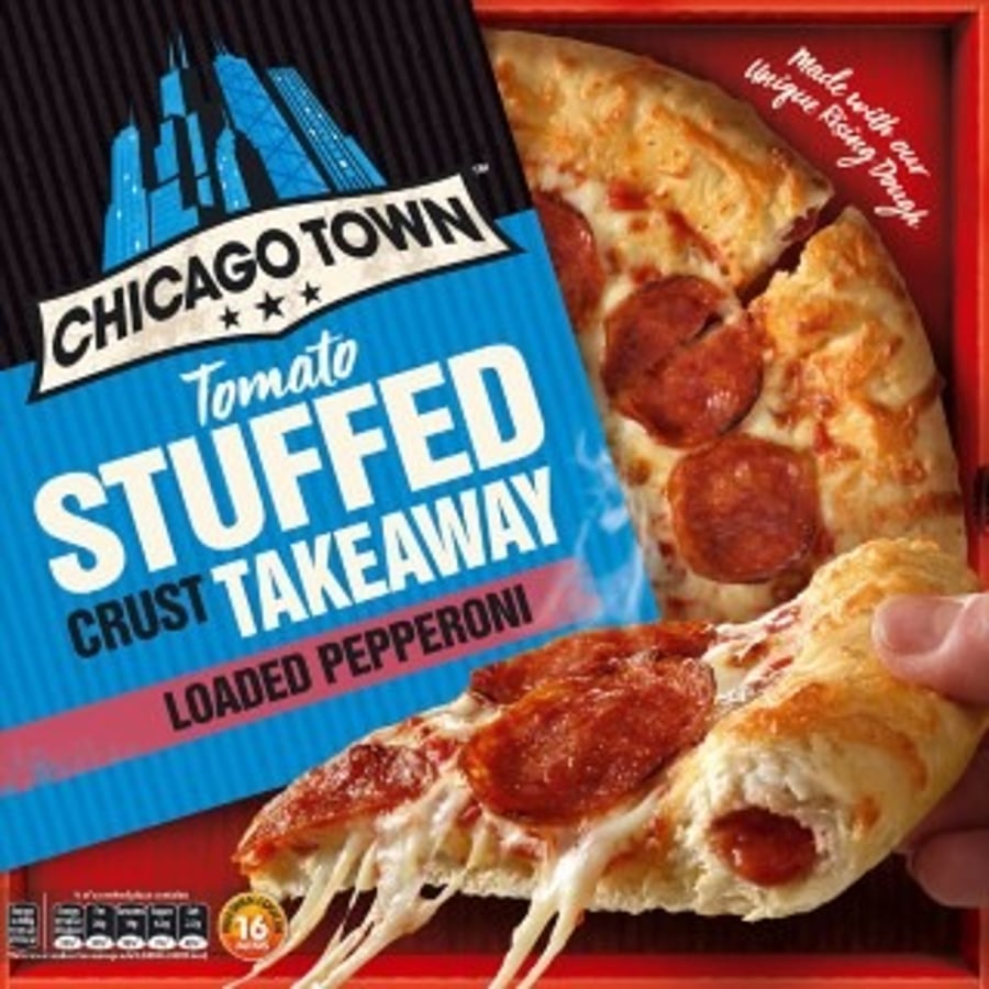 Chicago Town Takeaway pepperoni pítsa 645 g