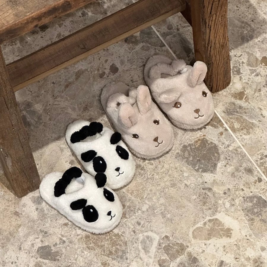 Miles Slippers Panda – inniskór