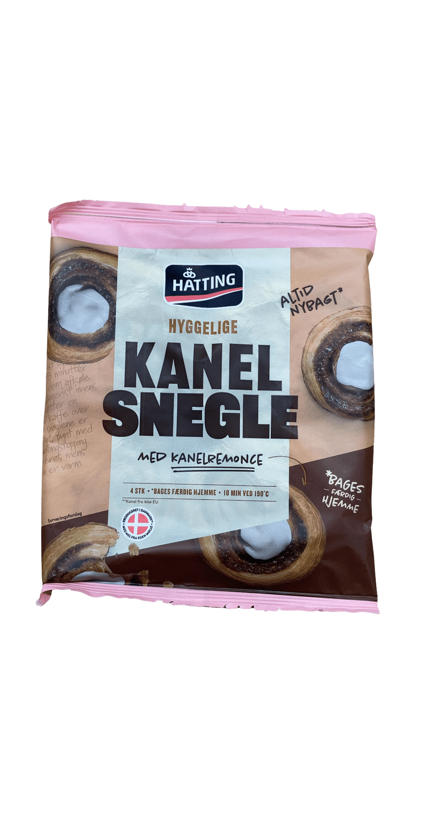 Hatting notalegir kanilsnúðar með kanilremonsu 340 g