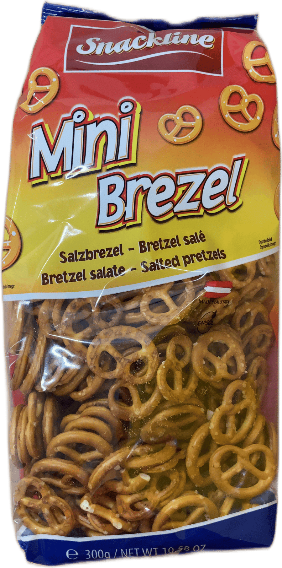Snackline Mini Brezel saltkringlur 300 g