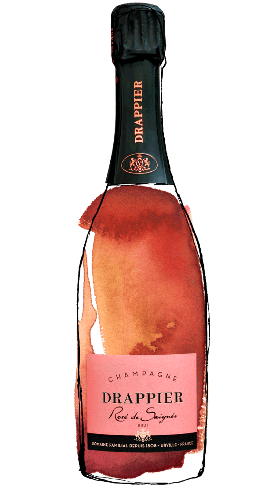 Drappier Rosé de Saignée Brut