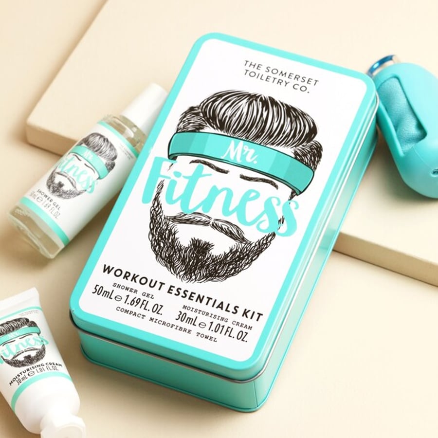 Mr perfect and friends - Mr Fitness kit gjafasett